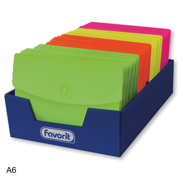 buste bottone A6 fluo favorit