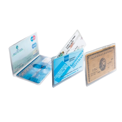 Porta cards a 2 tasche